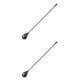 thumbnail image 2 of Kearding Cuchara de barra de acero inoxidable con mango largo Patrón agitador Cucharas de mezcla Café Twisted Barware Bebidas Gadgets Type4 NO4, 2 of 6