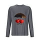thumbnail image 2 of Blusas y camisas de manga larga con cuello redondo para hombre, deportivas, fitness, hogar, pijamas navideños estampados, camiseta de manga larga con cuello redondo, blusa de poliéster para hombre, 2 of 3