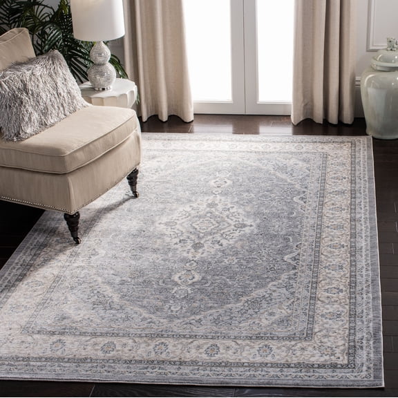 Safavieh Isabella Jack Oriental Area Rug, Gray/Cream, 6'7" x 9'