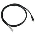 thumbnail image 1 of Thermostat Probe, Temperature Controller Probe High Accuracy 50cm Power Cord Waterproof Anti Rust   For Plant Greenhouse Soil Fish Pond, 1 of 8