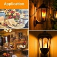 thumbnail image 2 of OUSITAI LED Flame Effect Light Bulbs - E27 LED Bulb with Gravity Sensor Flame Night Bulb for Holiday Gifts Home Hotel Bar Party Decoration(3 Pack), 2 of 5