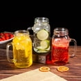thumbnail image 4 of 24 OZ Mason Jar Drinking Glasses for Party Beverages Materials and Jars with Comfortable Handle Easy to Clean in the Dishwasher 4Pack$$Home Decor, Kitchen, & Other, 4 of 7