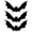 12*25cm, variant on Wovilon Halloween Party Decorations, Black Scary Bats For Halloween Yard Decoration Party Supplies Decorative Scary