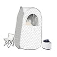 thumbnail image 2 of Sauna de portátil, tienda de Sauna Personal de tamaño completo, caja de Sauna con temperatura ajustable para el hogar, dormitorio, salas de, 2 of 8