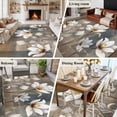 thumbnail image 5 of Rectangle Area Rugs 6 x 9 Ft, Brown Grey Floral Non-Slip Residential Carpet, Spring Summer Botanical Vintage Indoor Crawling Mats Runner Rugs for Living Room/Dining Room/Bedroom, 5 of 8