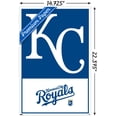 thumbnail image 3 of MLB Kansas City Royals - Logo 22 Wall Poster, 14.725" x 22.375", 3 of 4