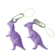 thumbnail image 1 of Llavero De Silicona De Dinosaurio Para Apretar Burbujas De Empuje Juguete Sensorial Para Aliviar El Estrés Para Niños Adultos 2 Uds Monstrate FN007799-02, 1 of 6
