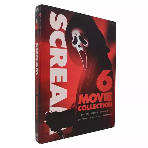 Scream - The Complete 1-6 (DVD, 2023, 6-Disc Box Set)