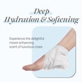 thumbnail image 2 of PETITFEE Rose Petal Satin Heel Mask (5pairs) - Moisturizes & Softens Dry and Cracked Heels, Rose Scented Heel Repair Masks with Shea Butter, Urea, BHA, AHA for Smooth Heels, Heel Treatment, 2 of 2