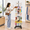 7-Tier Black, variant on 7-Tier Black Rotating Retail Display Stand, 16.85 x 13.39 x 5.08 Inch