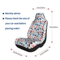 thumbnail image 5 of Pofeuu Sport Items Print Automotive Car Seat Covers Flat Cloth Full Set Seat Covers,Car Seat Covers front seats for Cars Trucks and SUVs-1, 5 of 9