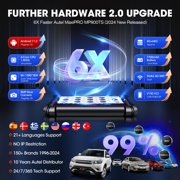 Autel Scanner MaxiPRO MP900TS Car Diagnostic Bidirectional Scan Tool, DoIP/CAN-FD, 40+ Service, TPMS Programming Relearn, OE ECU Coding Upgrade of MP808S-TS MS906TS