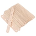 thumbnail image 5 of MLINS Wood Craft Sticks with Holes for DIY Projects and Treats 100pcs Beige Color Durable Wooden Popsicle Sticks, 5 of 7