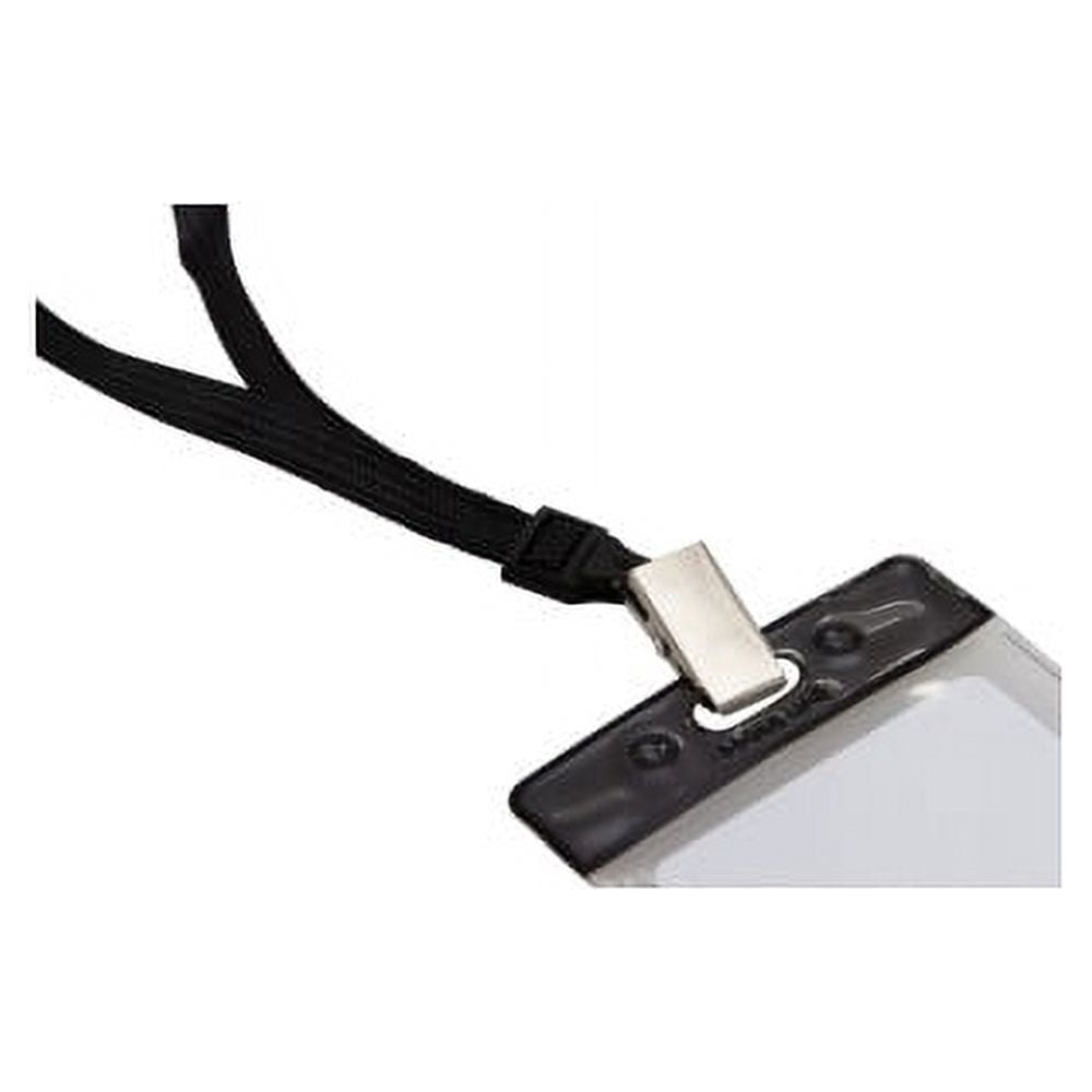 SICURIX, BAU65524, Safety Breakaway Lanyard, 12 / Pack, Black