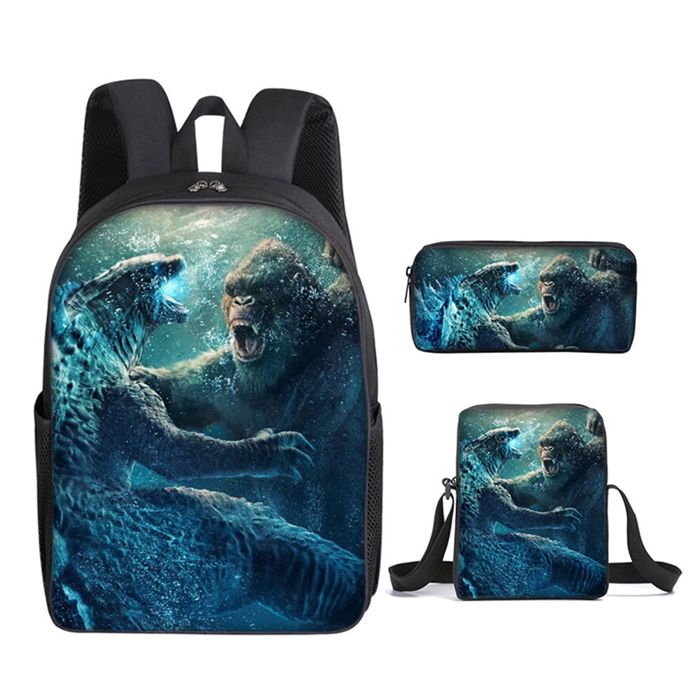 Godzilla Backpack, King of Monsters Kids Rucksack School Bag