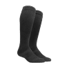 nufabrx Medicated Compression Socks, 15-20 mmHg, Black
