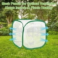thumbnail image 5 of Uxcell Butterfly Habitat Cage Terrarium, Outdoor Collapsible Mesh 1014 [White With Green, 12 x 12 x 12 Inch], 5 of 7