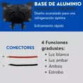 thumbnail image 3 of Faro Lupa Led Buho Bicolor Color Auxiliar Niebla Moto Ore, 3 of 8