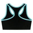 thumbnail image 4 of Alvivi Kids Girls Dance Crop Tank Tops Racer Back Sleeveless Sport Vest Tee Workout Gym Shirt Blue Green 6, 4 of 8