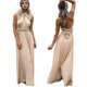 thumbnail image 1 of Vestido largo formal cruzado multidireccional para mujer, 1 of 2