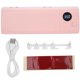 thumbnail image 2 of UVC Toothbrush Holder Wall Mounted Rack UV Light Cleaning Toothbrush Container OrganizerPink, 2 of 4