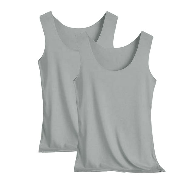 Pyjama pour Femmes, Mode Femmes Dames Débardeur Uni à Encolure en U Hauts de Pyjama 3 Pcs Hauts de Bas, Cadeaux pour Femmes, TTTG