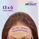 thumbnail image 3 of Yanonmyfd  What Lace 13x6 Wigs - Cloud 9 Synthetic Hair Hand Tied Natural Preplucked Hairline Illusion Lace Frontal Lacewig - WHAT LACE GLENNA (BALAYAGE CHOCOLATE), 3 of 22