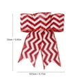 thumbnail image 2 of Christmas Bows Linen Decorations Large Christmas Tree Bow Wreath Front Door Outdoor Bow Holiday Red Bow Xmas Tree Decor 1PC, 2 of 6