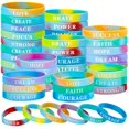 thumbnail image 1 of Pulseras motivacionales de silicona Skylety x60, 1 of 7