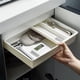 thumbnail image 4 of Xihbxyly Organizador Portátil para Debajo Del Escritorio, con Cajón Deslizante, Diseño Compacto, Fácil Instalación, Ideal para Oficina y Hogar, Material Abs y Pp, 1 Juego., 4 of 6