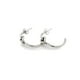 thumbnail image 1 of Arracadas Nudo Ketzalia Joyeria Artesanal Colección 2021 de Plata Ley .925, 1 of 2