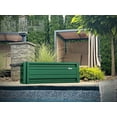 thumbnail image 6 of 2 x 4 Rectangular Metal Planter Box Durable Raised Garden Bed in Galvalume Steel 24 x 48" With 18" Inch High Walls (Forest Green), 6 of 6