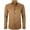 Khaki, variant on Men's Stretch Slim Fashion Business Casual Solid Color Long Sleeve Shirt T Shirt Men Graphic Medium Tall T Shirts for Men Alt Shirts Tall T Shirts Spandex T Shirt Men Big Mens T Shirts T