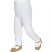 Baby Emporio-Baby girl tights leggings with Mary Jane shoe look-sparkle-cotton-comfort waist-6-12 Months - CLASSIC GOLD