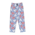 thumbnail image 6 of Fotbe Cartoon Poodle Dog Women's Pajama Pants,Sleepwear Pants,Pj Bottoms Drawstring And Pockets-, 6 of 7