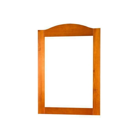 Solid Wood Frame Mirror - 100% Solid Wood Frame Mirror 57106, Java Color