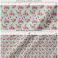 thumbnail image 2 of Soimoi Cotton Poplin Fabric Geometric Design,Leaves & Floral Artistic Print Sewing Fabric Yard 56 Inch Wide, 2 of 7
