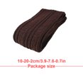 thumbnail image 3 of Qarigey Medias hasta el muslo sólidas de invierno JK por encima de la rodilla, calcetines largos hasta la rodilla para mujer, Día de San Valentín para Type2 NO2 Qarigey AP008813-03, 3 of 6