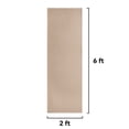 thumbnail image 4 of QiCaiJia 2x6 ft Brown Boho Runner Rugs Mat Non Slip Woven Kitchen Runners for Hallways Washable, Soft Long Entryway Laundry Hall Floor Runner Carpet for Indoor Backdoor Bedroom Kitchen Living Room, 4 of 9
