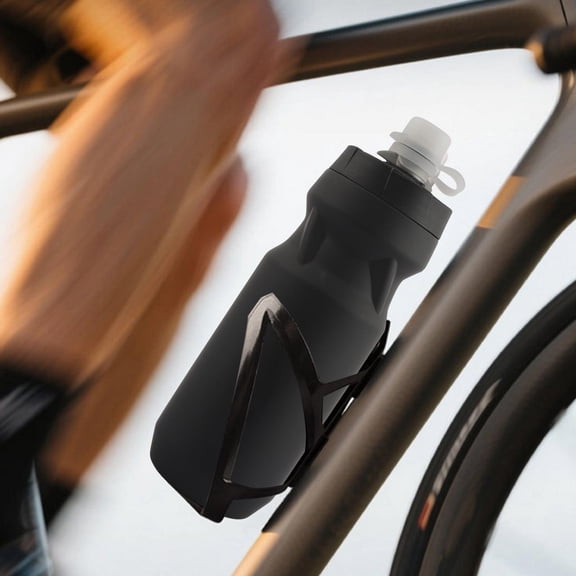 COM1950s Cycling Water Bottle,Large Capacity Sports Water Bottle with Leak Proof Nozzle,Bpa Free Easy Squeeze Design for Outdoor Fitness,Bike Riding and Training Activities