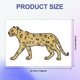 thumbnail image 2 of Parche termoadhesivo con diseño de leopardo dorado con diamantes de imitación para planchar, parche termoadhesivo con diseño de animales, parche para reparar ropa, 2 of 7