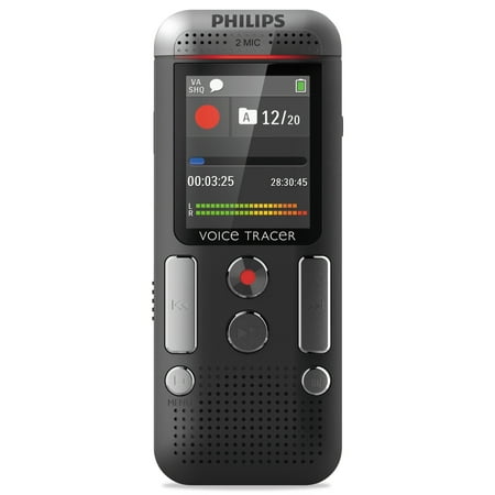 Philips Voice Tracer 2510 Digital Recorder, 8 GB,