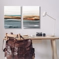 thumbnail image 3 of Stupell Industries Modern Coastal Beach Impression 2pc Canvas Art Set, 24 x 36 each, by Ethan Harper, 3 of 8