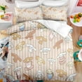 thumbnail image 5 of Cartoon Anime Sanrio Bedding Set Kawaii Cinnamoroll Quilt Cover Duvet Cover Pillowcase Kids Girls Bed Set Twin King Size, 5 of 9