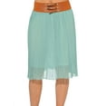 thumbnail image 1 of Just Love Skirts / Pleated Skirt (Mint, Medium), 1 of 3