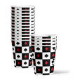 thumbnail image 3 of Casino Card Night Birthday Party Supplies Set Plates Napkins Cups Tableware Kit for 16, 3 of 7