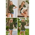 thumbnail image 3 of Yawrut 3-Piece Set, Short Sleeved Round Neck Double-Layer Nursing T-shirt, 3 of 5