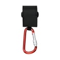 thumbnail image 2 of Red Locking Heavy Duty Carabiner Hook, Multi-Purpose Stroller Hanging Clip for Bags and Daily Use, 2 of 8