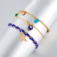 thumbnail image 4 of Personality Bohemian Metal Multilayer Coconut Tree Anklet Ladies Jewelry Gift, 4 of 9