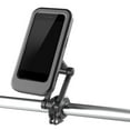 thumbnail image 3 of Methold Soporte impermeable del soporte del caso del soporte del teléfono de la bici del motor de 360° para todos Teléfono y Comunicación, 3 of 6
